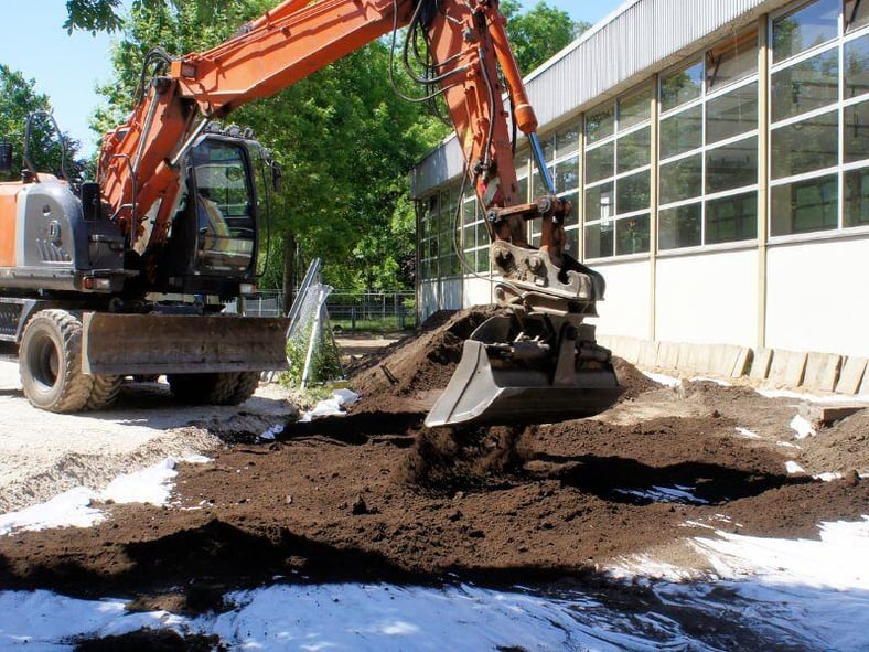 contaminated soil removal